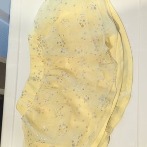 Yellow princess skirt